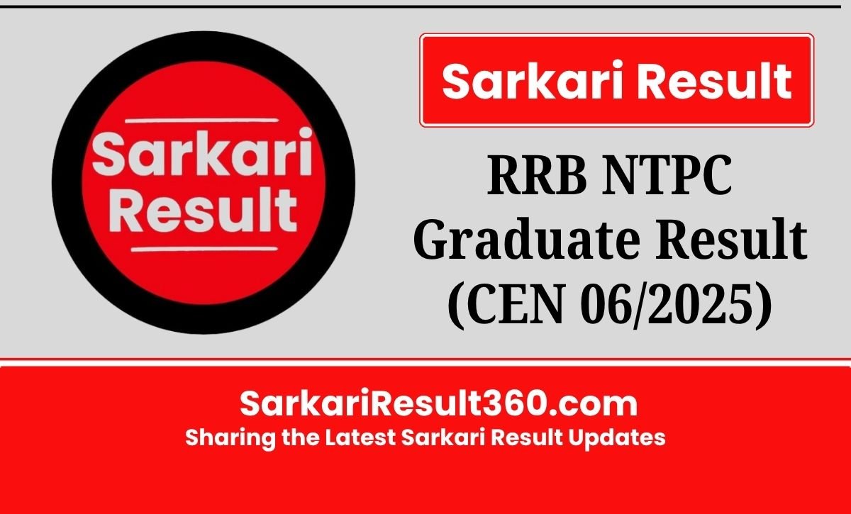 RRB NTPC Graduate CBT 2 Result 2026 is declared at its official website @ rrb.indianrailways.gov.in on 27th August 2026. Check the result now
