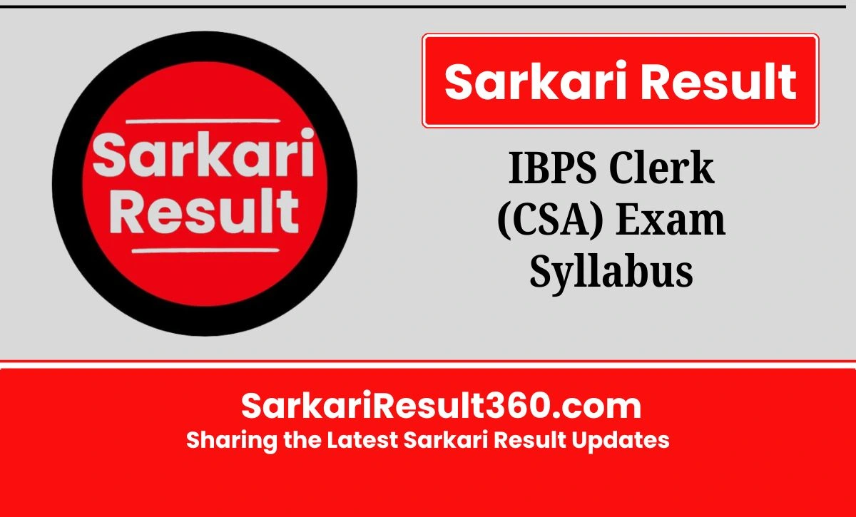 IBPS Clerk Syllabus 2026 for both Prelims and mains examination is shared here for the aspirants to make an effective preparation