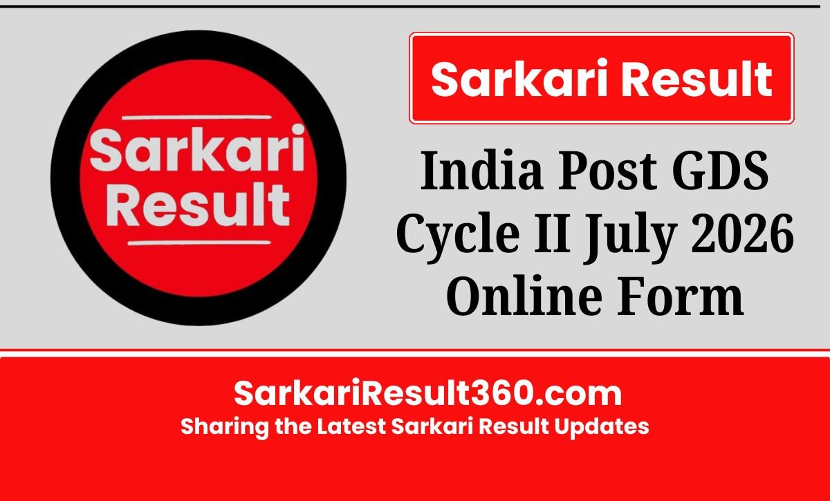 India Post GDS Recruitment 2026 July 2026 Cycle II is released for 23757 vacancies. Interested candidates can apply online to grab the offer.