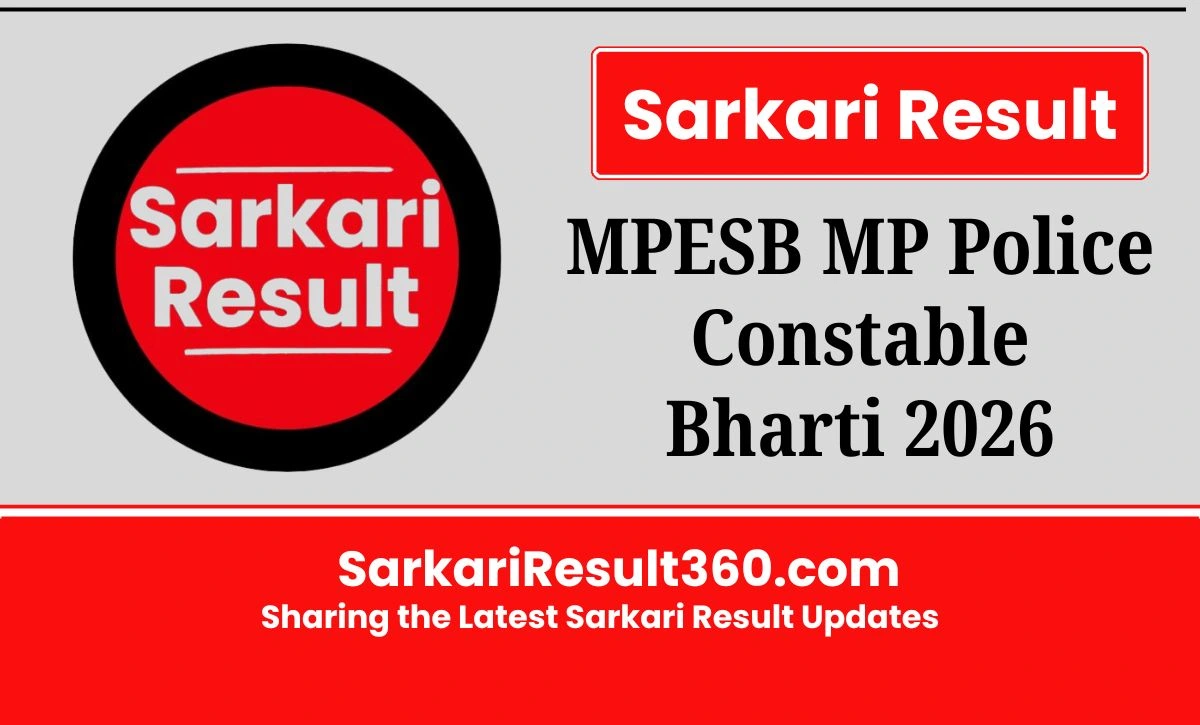 MP Police Constable Recruitment 2026 Notification Details like Eligibility, Vacancy and Online Application Link is shared here for aspirants.