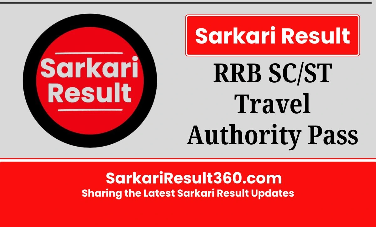 RRB SC/ST Travel Authority Pass - Check How to Avail the Facility through the detailed information shared on this page for the RRB aspirants.