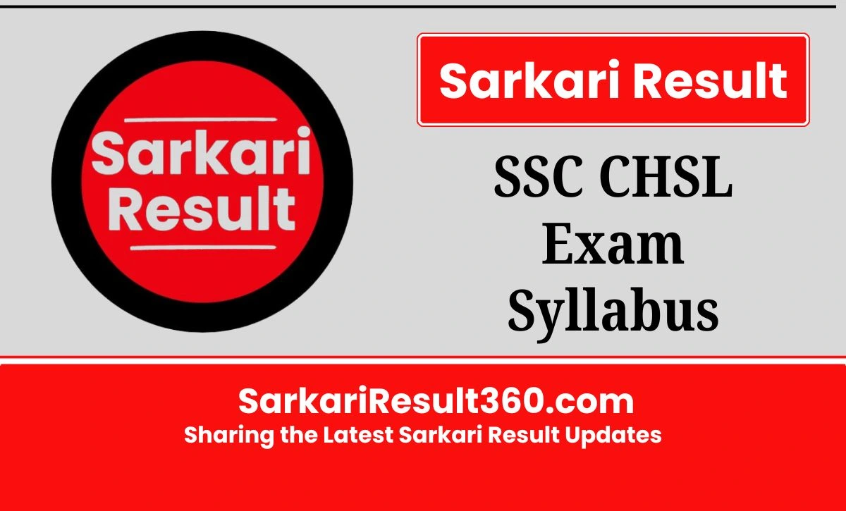 SSC CHSL Syllabus 2026: Check the SSC Combiner HS 10+2 Level Examination Tier 1 & 2 Exam Syllabus shared on this page for aspirants.